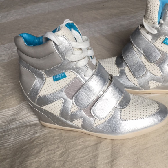 Silver sugar wedges - Picture 2 of 4